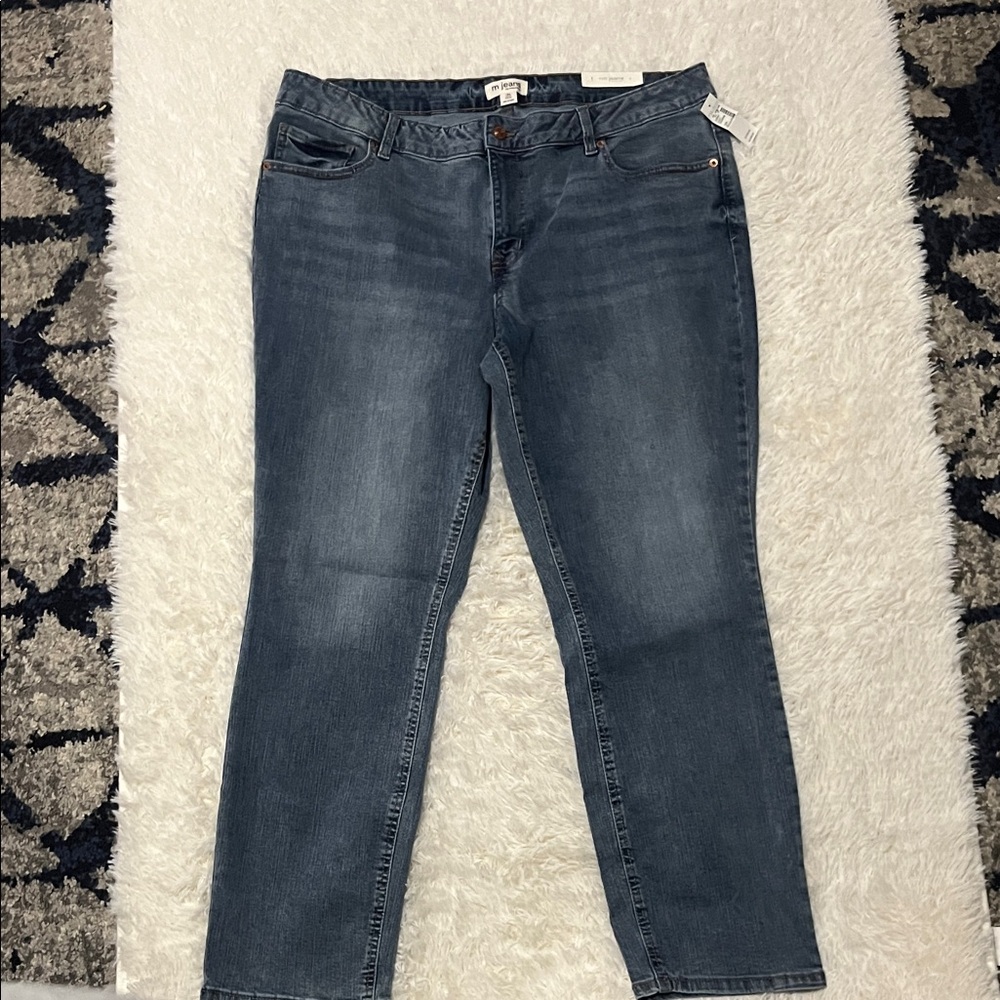 NWT Maurices Classic Blue Straight Leg Jeans